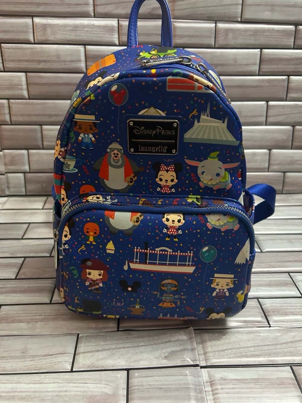Disney Parks Chibi Loungefly Mini Backpack Magic Kingdom